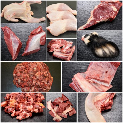 Futterfleisch Probierpaket 2 - 20 kg