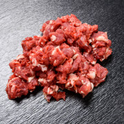 Rindermuskelfleisch wie gewachsen, grob gewolft (500...